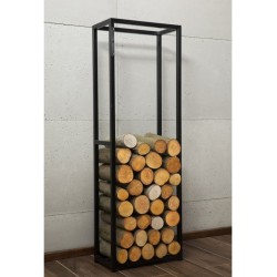 Stojak na drewno „CORNEL” 120x40x20 cm