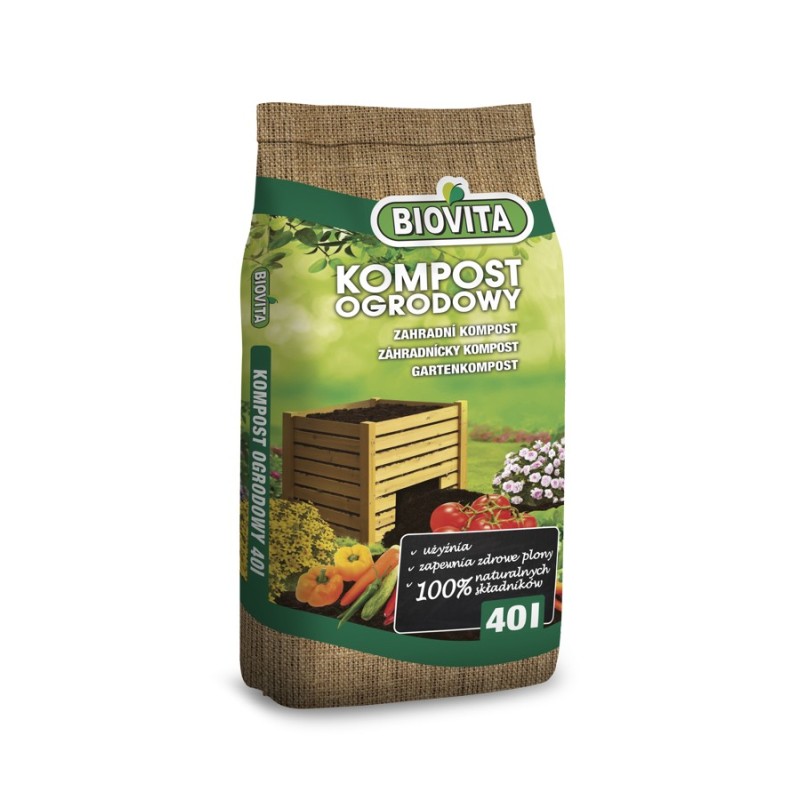 Kompost Ogrodowy 40L BIOVITA