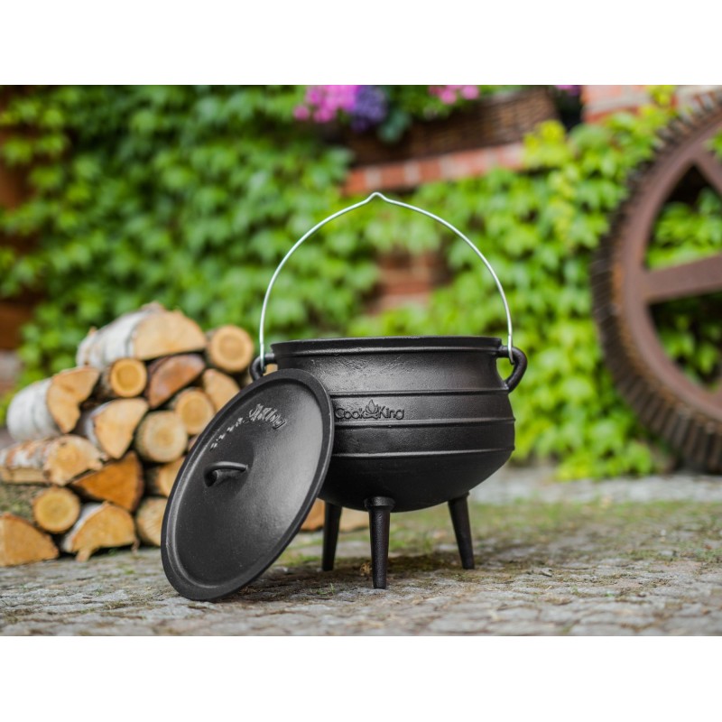 Kociołek afrykański żeliwny 13 l