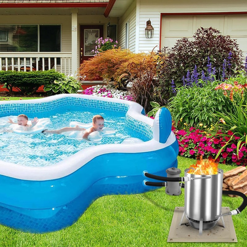 Kociołek do Ogrzewania Basenu i Balii  [HAGENATUREN]