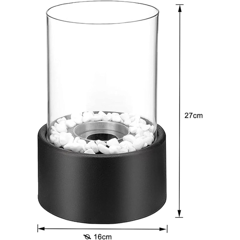 Elegancki i Nowoczesny Kominek Stołowy na Bioetanol HAGENATUREN