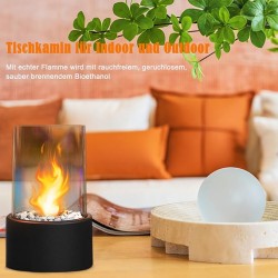 Elegancki i Nowoczesny Kominek Stołowy na Bioetanol HAGENATUREN