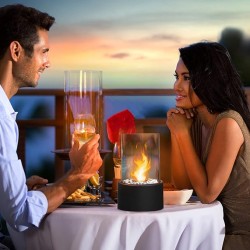 Elegancki i Nowoczesny Kominek Stołowy na Bioetanol HAGENATUREN