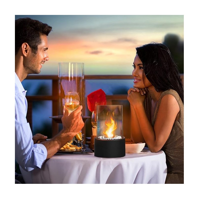 Elegancki i Nowoczesny Kominek Stołowy na Bioetanol HAGENATUREN