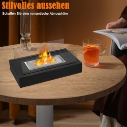 Elegancki i Nowoczesny Kominek Stołowy na Bioetanol 35x18 cm HAGENATUREN