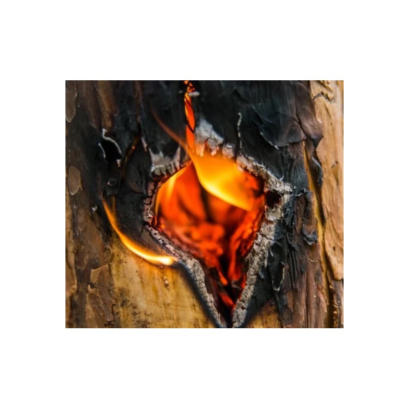 Ekologiczna Świeca Ogrodowa w Formie Pniaka - Idealna na Ognisko