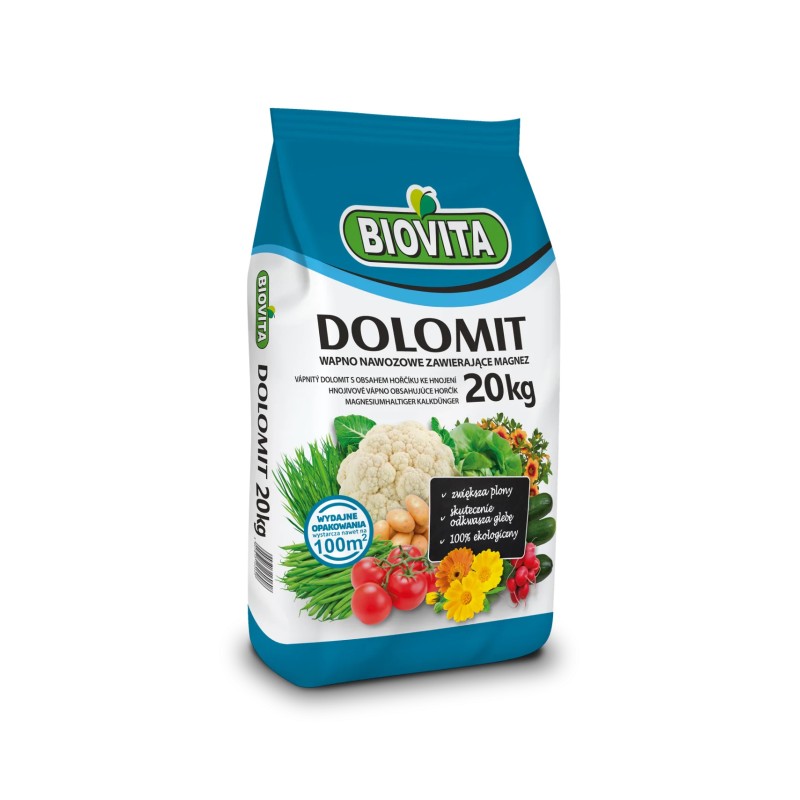 Nawóz wapniowo-magnezowy DOLOMIT 20kg